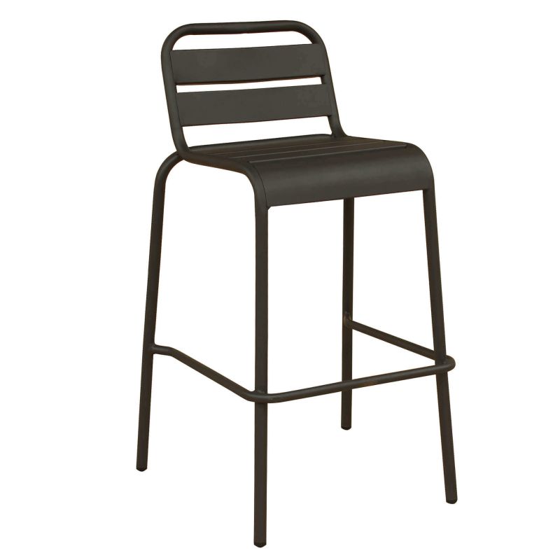 OPERA - set tavolo in metallo cm Ø 60 x 102 h con 2 sgabelle Opera