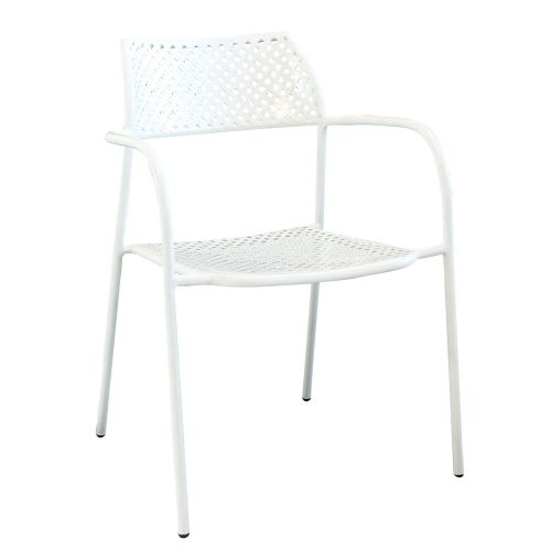 INDEX - set tavolo in metallo cm 80 x 80 x 73h con 2 poltrone Aviim