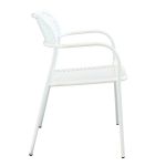 INDEX - set tavolo in metallo cm 80 x 80 x 73h con 2 poltrone Aviim