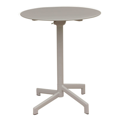 OPERA - set tavolo in metallo cm Ø 60 x 74 h con 2 poltrone Maris