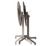 OPERA - set tavolo in metallo cm Ø 60 x 74 h con 2 poltrone Maris