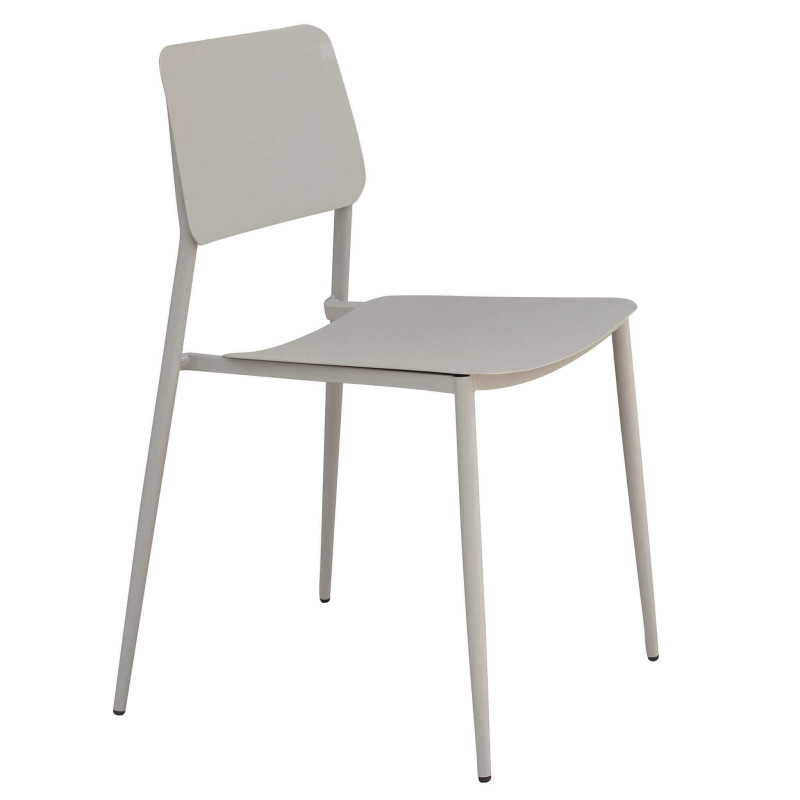 OPERA - set tavolo in metallo cm Ø 60 x 74 h con 2 sedie Viper