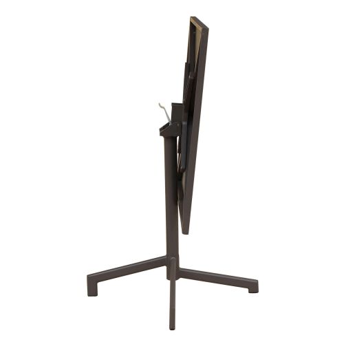 OPERA - set tavolo in metallo cm 70 x 70 x 73 h con 2 sedie Viper