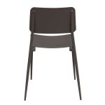 OPERA - set tavolo in metallo cm 70 x 70 x 73 h con 2 sedie Viper