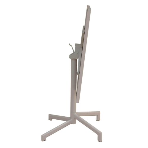 OPERA - set tavolo in metallo cm 70 x 70 x 73 h con 2 sedie Viper