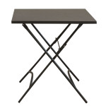 ROMANUS - set tavolo in metallo cm 70 x 70 x 72 h con 2 poltrone Maris