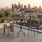 ROMANUS - set tavolo in metallo cm 60 x 60 x 72 h con 2 poltrone Romanus