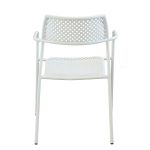 ROMANUS - set tavolo in metallo cm 60 x 60 x 72 h con 2 poltrone Aviim