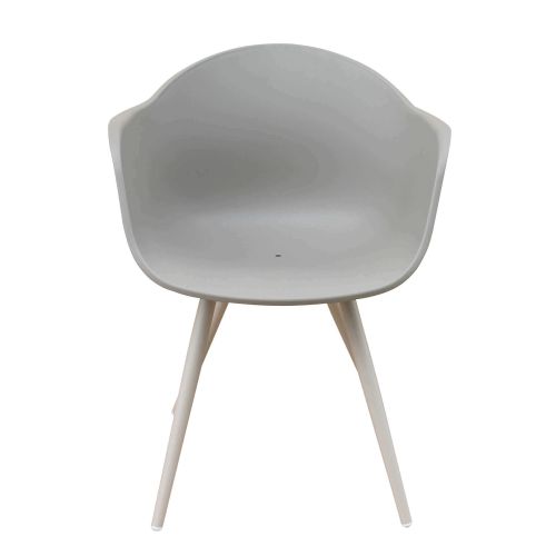 JERRI - set tavolo in alluminio cm 135/270 x 90 x 75 h con 10 Poltrone Dynamo