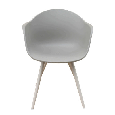 JERRI - set tavolo in alluminio cm 90/180 x 90 x 75 h con 8 Poltrone Dynamo