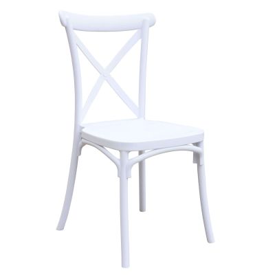 POLY - sedia da esterno vintage in resina