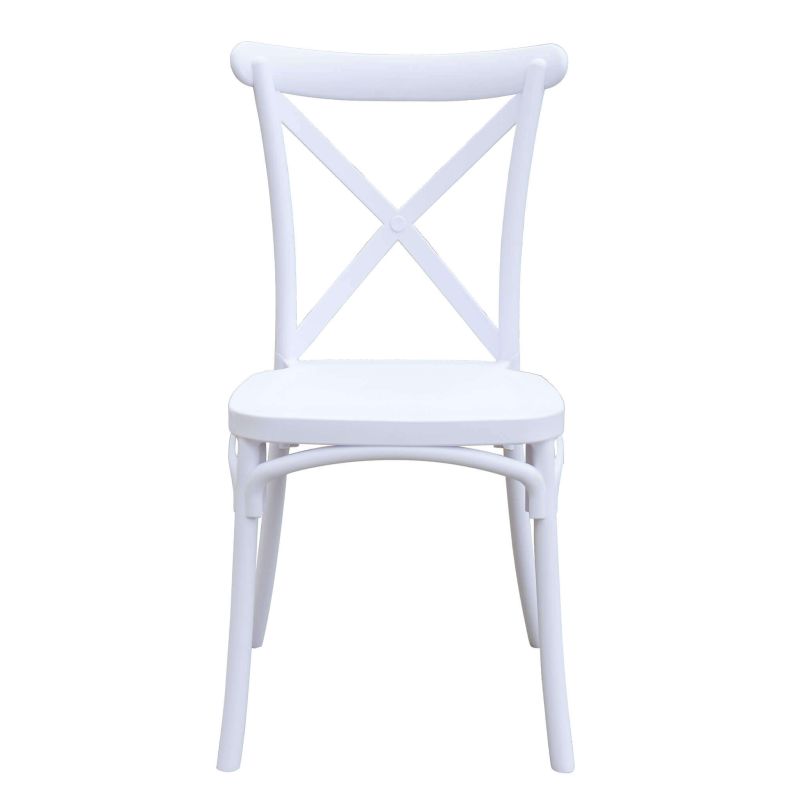 POLY - sedia da esterno vintage in resina