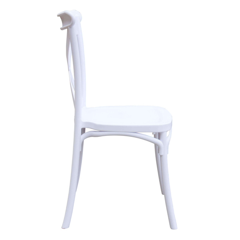 POLY - sedia da esterno vintage in resina