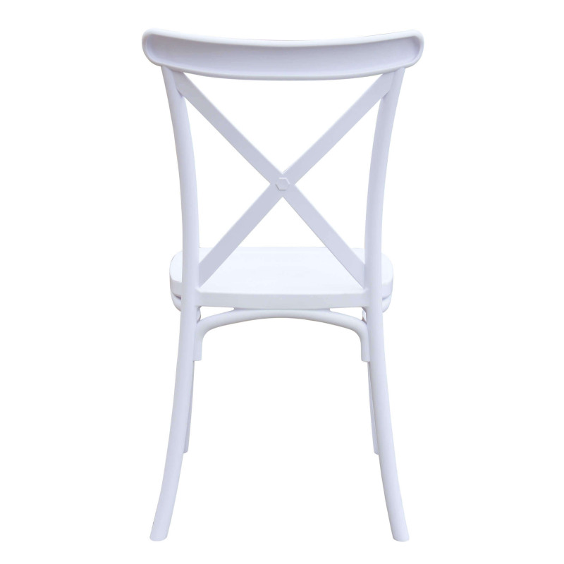 POLY - sedia da esterno vintage in resina