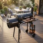 POTS - barbecue a carbonella con affumicatore