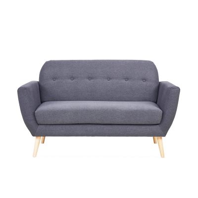 HANSEL - divano stile scandinavo in tessuto