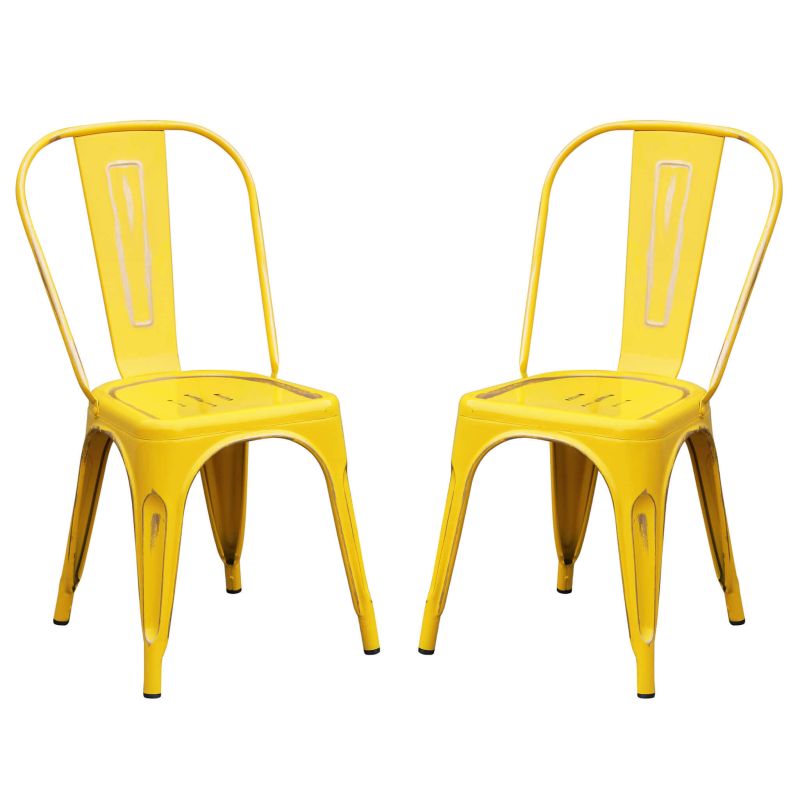 AGATHA - sedia industrial set da 2