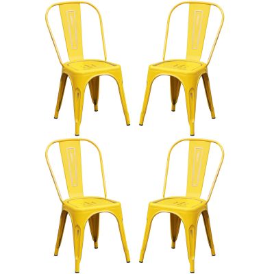 AGATHA - sedia industrial set da 4