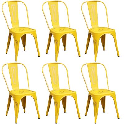 AGATHA - sedia industrial set da 6