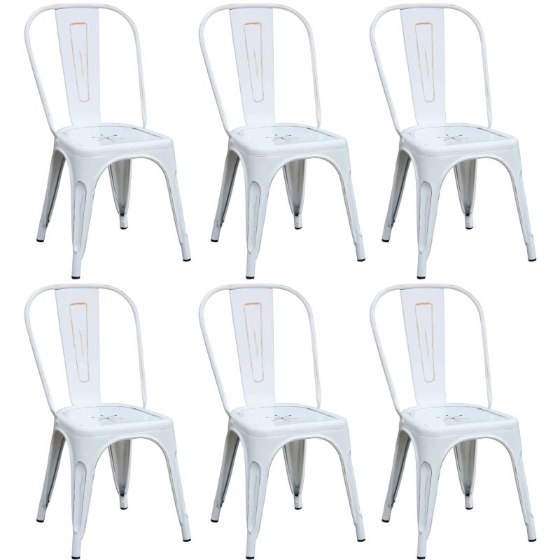 AGATHA - sedia industrial set da 6