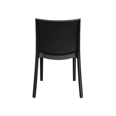 PERLA - sedia in resina impilabile da esterno e interno set da 2