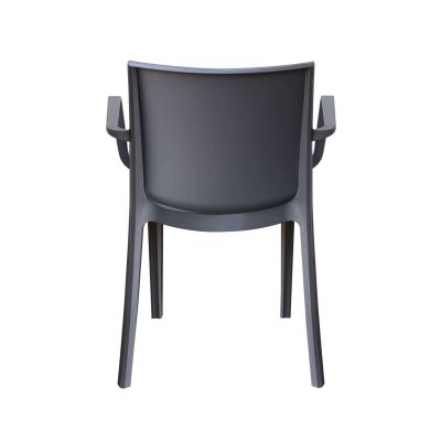 VICTORIA - poltrona in resina impilabile da esterno e interno set da 4