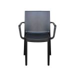 VICTORIA - poltrona in resina impilabile da esterno e interno set da 4