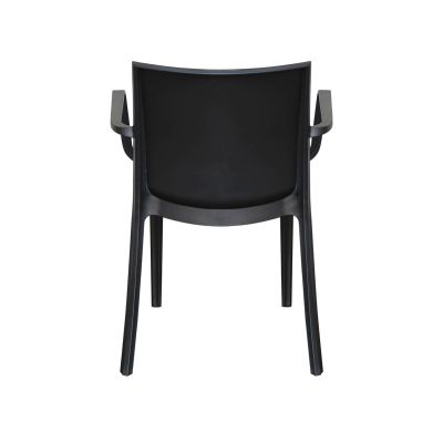 VICTORIA - poltrona in resina impilabile da esterno e interno set da 6