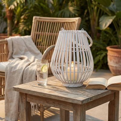 CHANTAL - lanterna in vimini