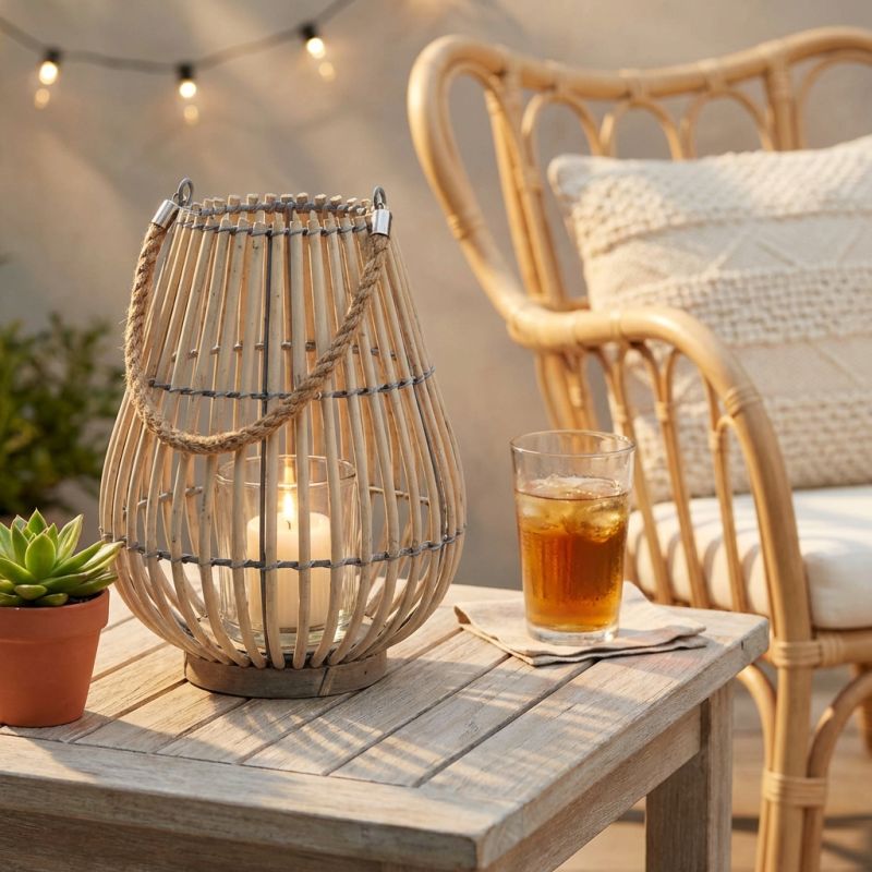 HELENE - lanterna in vimini