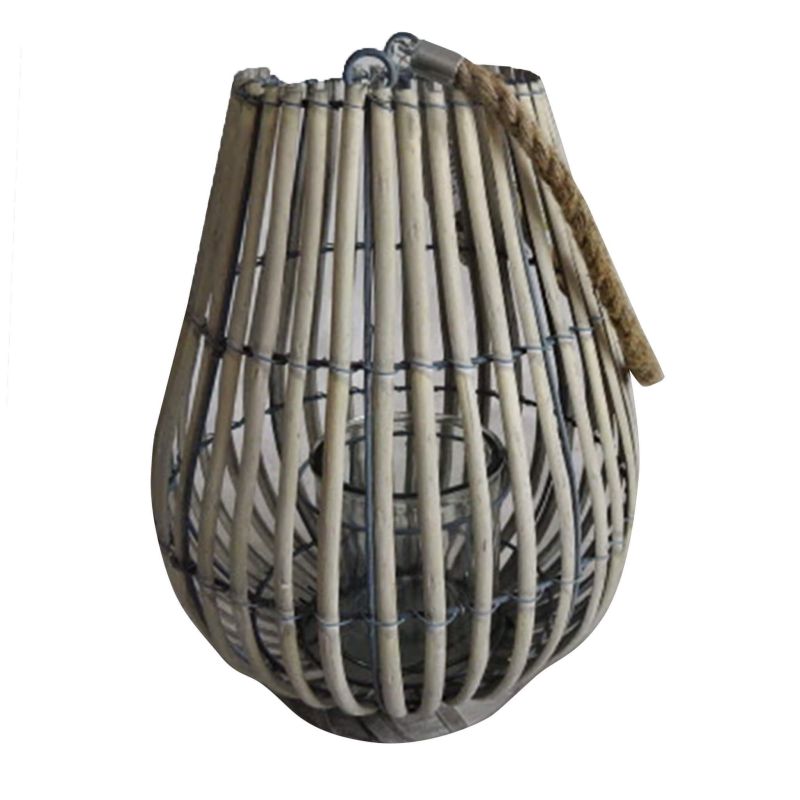 NICOLE - lanterna in vimini