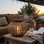 PAULETTE - lanterna in vimini