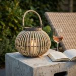 ISABELLE - lanterna in vimini
