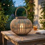 ISABELLE - lanterna in vimini