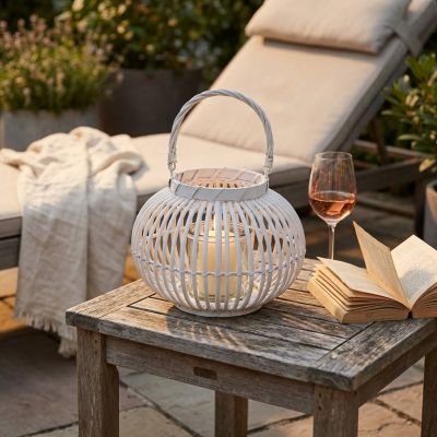 MADELEINE - lanterna in vimini