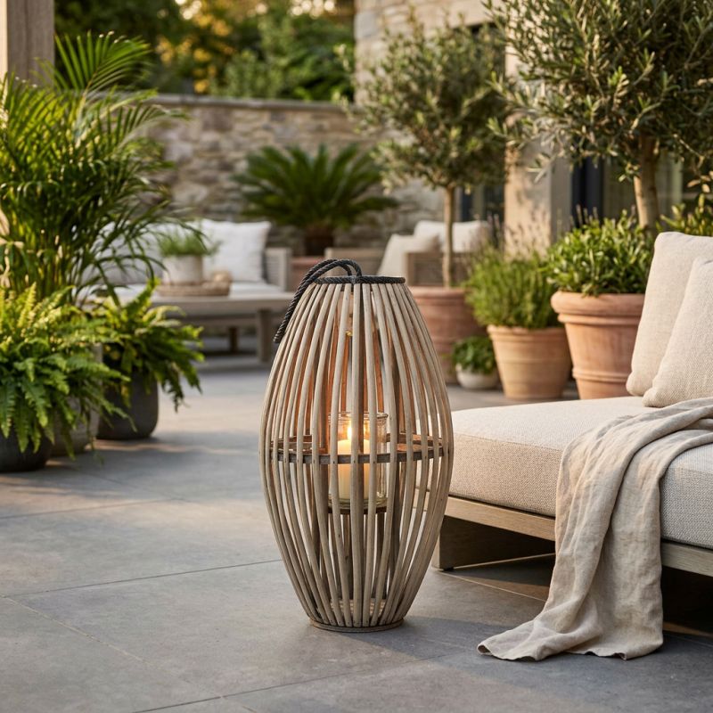 ELEONORE - lanterna in vimini