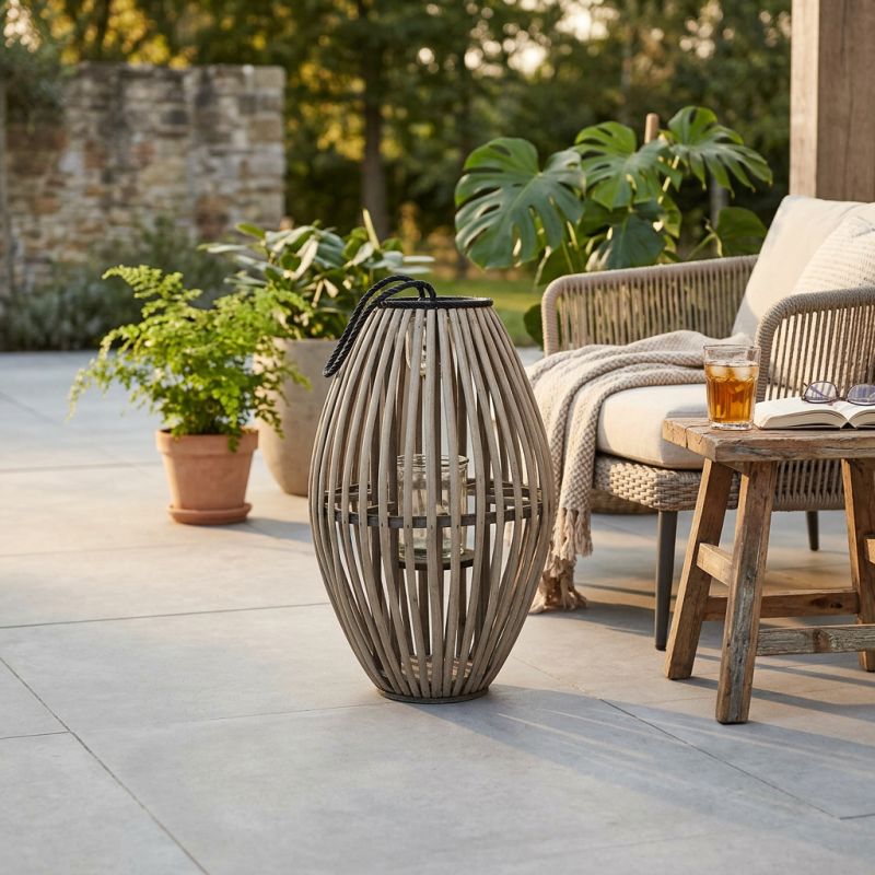 SELENE - lanterna in vimini