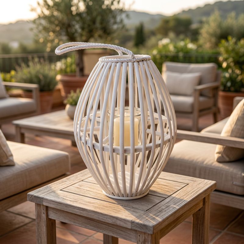 GISELLE - lanterna in vimini