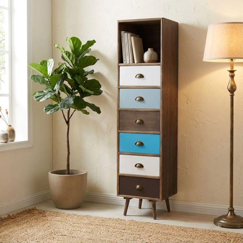 ADELINE - cassettiera in legno