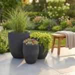 PEDRO - set di 3 vasi