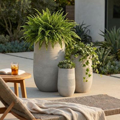 MIGUEL - set di 3 vasi