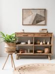 PINUS - credenza con 2 cassetti