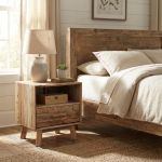 PINUS - comodino in legno di pino