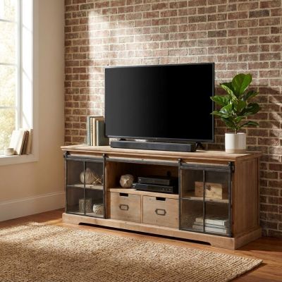 BERNADETTE - porta tv in legno