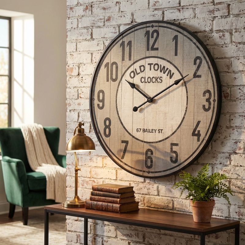 NOLAN - orologio da parete xl