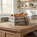 JOSE - set di 4 cassette in legno