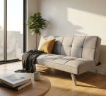 ALONSO - divano letto moderno in tessuto