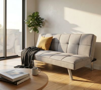 ALONSO - divano letto moderno in tessuto