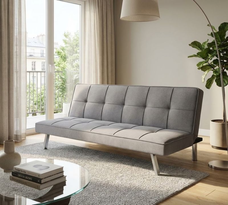 ALONSO - divano letto moderno in tessuto