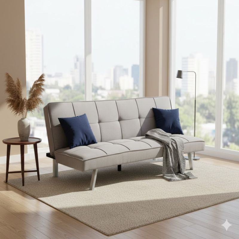 ALONSO - divano letto moderno in tessuto